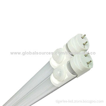T8 Sensor Tube with Epistar Chip, Isolated Driver, 85-265V AC, 3-year Warranty